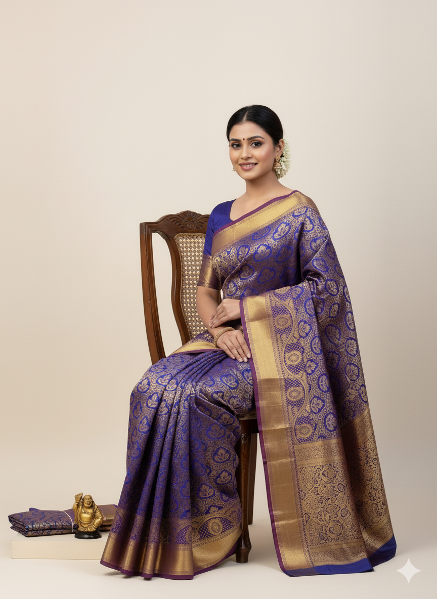 Kanjivaram Pure Silk Saree