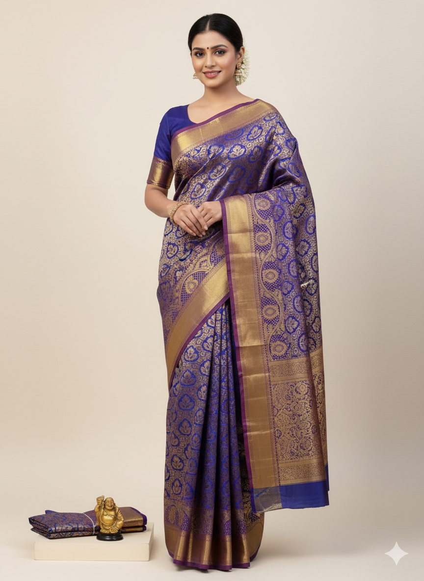 Kanjivaram Pure Silk Saree